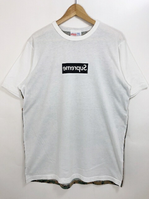 楽天市場】13SS SUPREME × COMME des GARCONS Box Logo S/S Tee L
