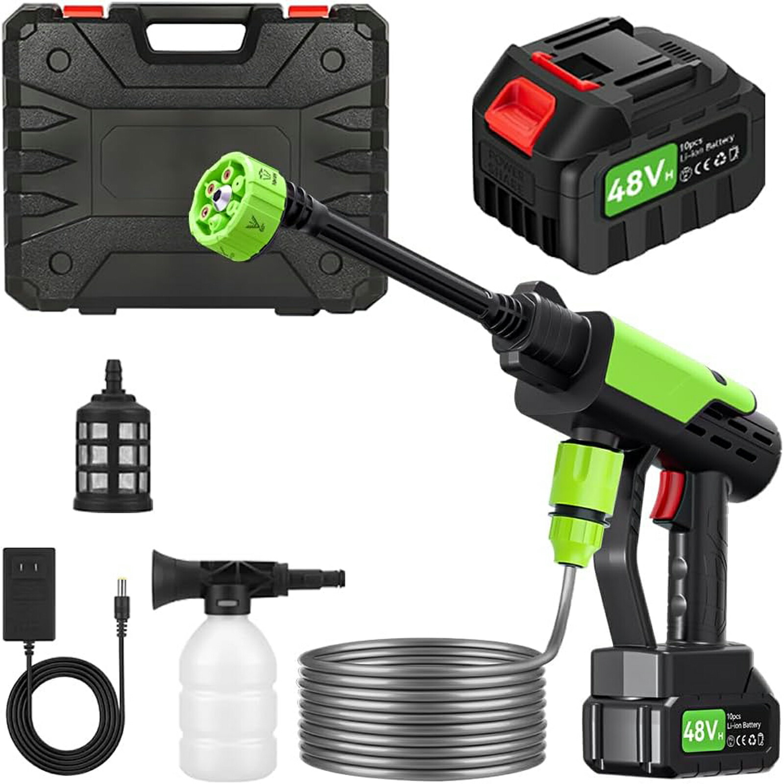 充電式 高圧洗浄機コードレス 10mpa」の人気商品一覧 | 安い商品を通販