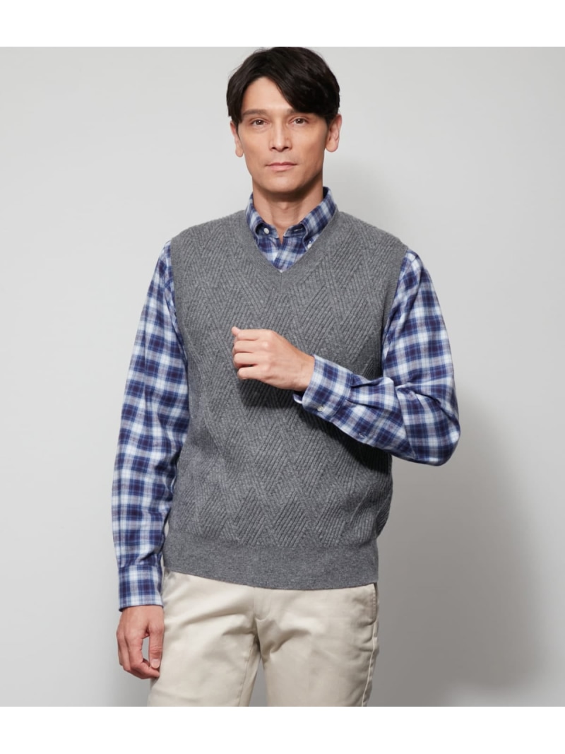 楽天市場】WILLIAM LOCKIE（ウィリアムロッキー）カシミヤVネック