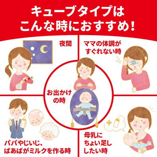 楽天市場】明治 ほほえみ らくらくキューブ ケース販売(27g×20袋入×9箱