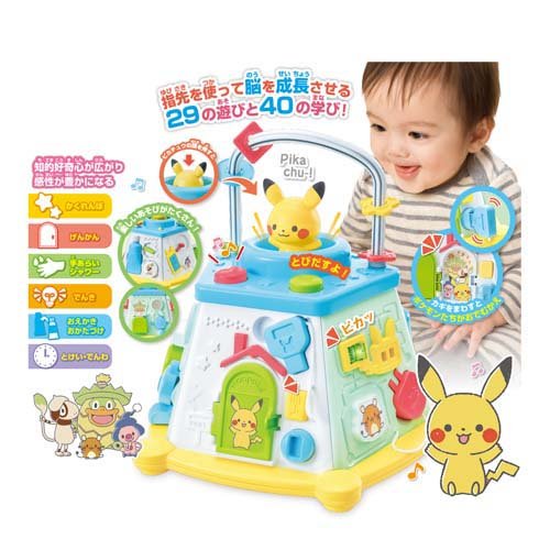 楽天市場】モンポケピカチュウたちのてあそびいっぱいボックス(1個