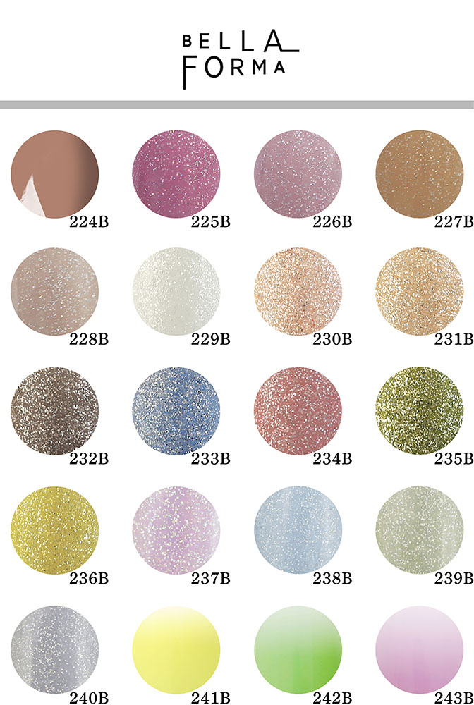 楽天市場】ベラフォーマ Bellaforma カラージェル 全297色 （12） 3mL