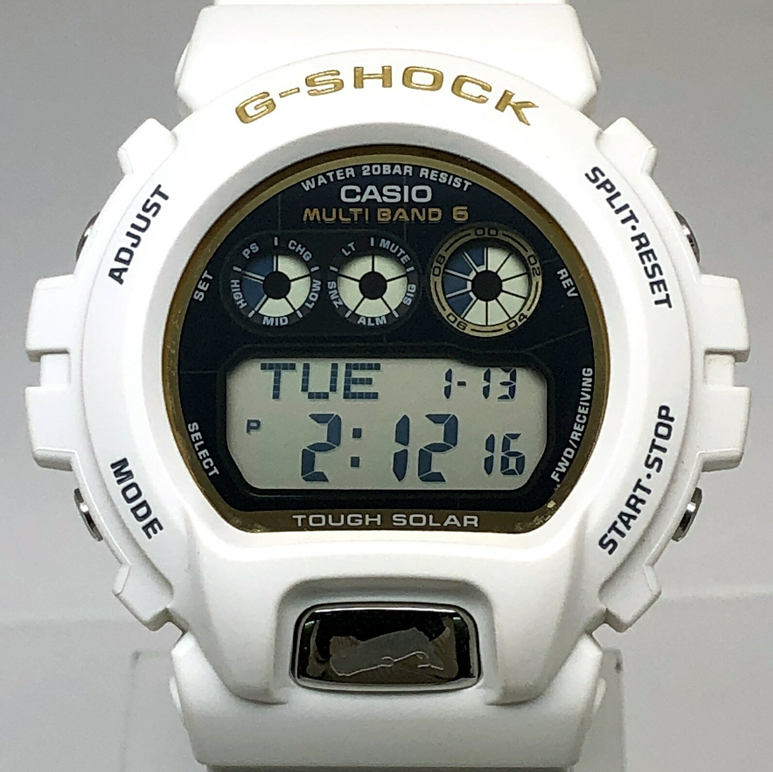 楽天市場】g-shock イルクジ（ベルトカラーホワイト）の通販