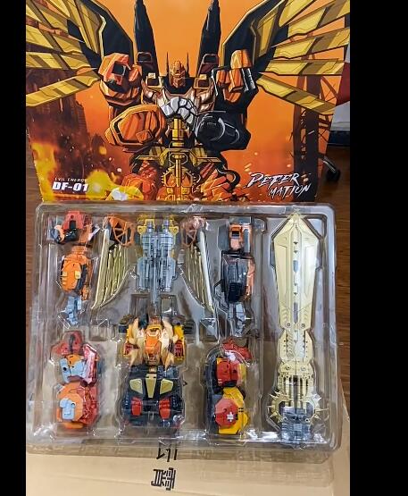 楽天市場】JINBAOtoys社 5N1 DF-01 可動 5体合体変形 巨大変ロボット