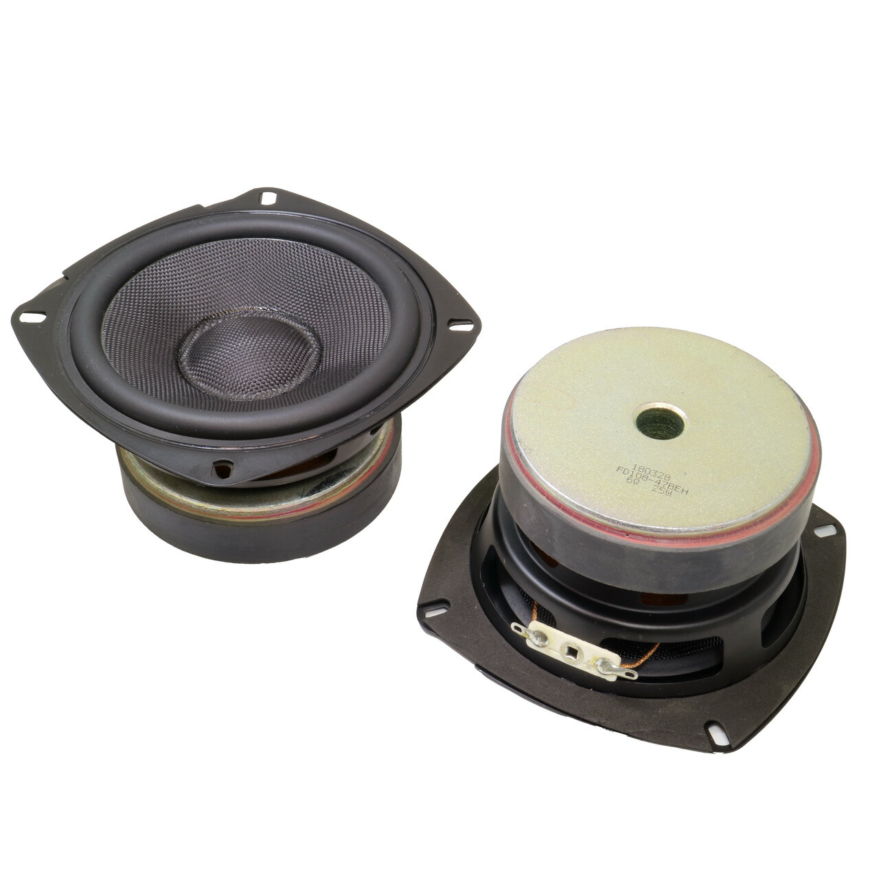 楽天市場】フルケブラーコーン ウーハースピーカーユニット 4インチ