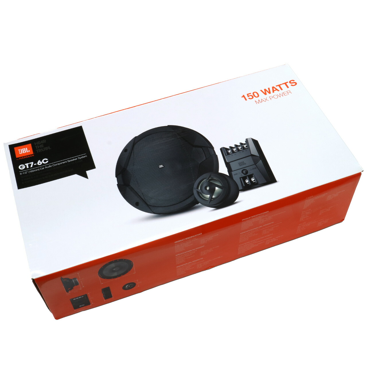 楽天市場】送料無料 HARMAN JBL GT7-6C 6.5インチウーハー ツイーター