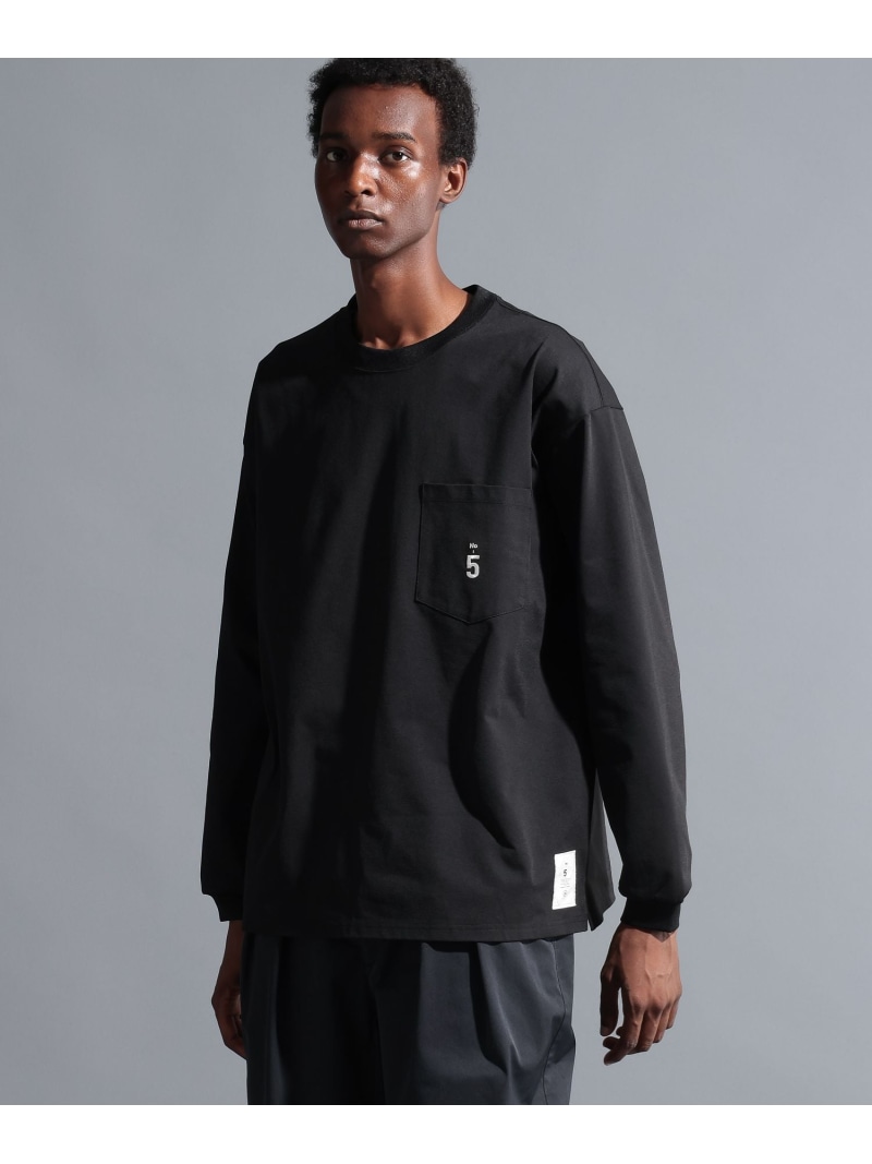 楽天市場】[NUMERALS]ポケットロングスリーブTEE NUMERALS ニコアンド