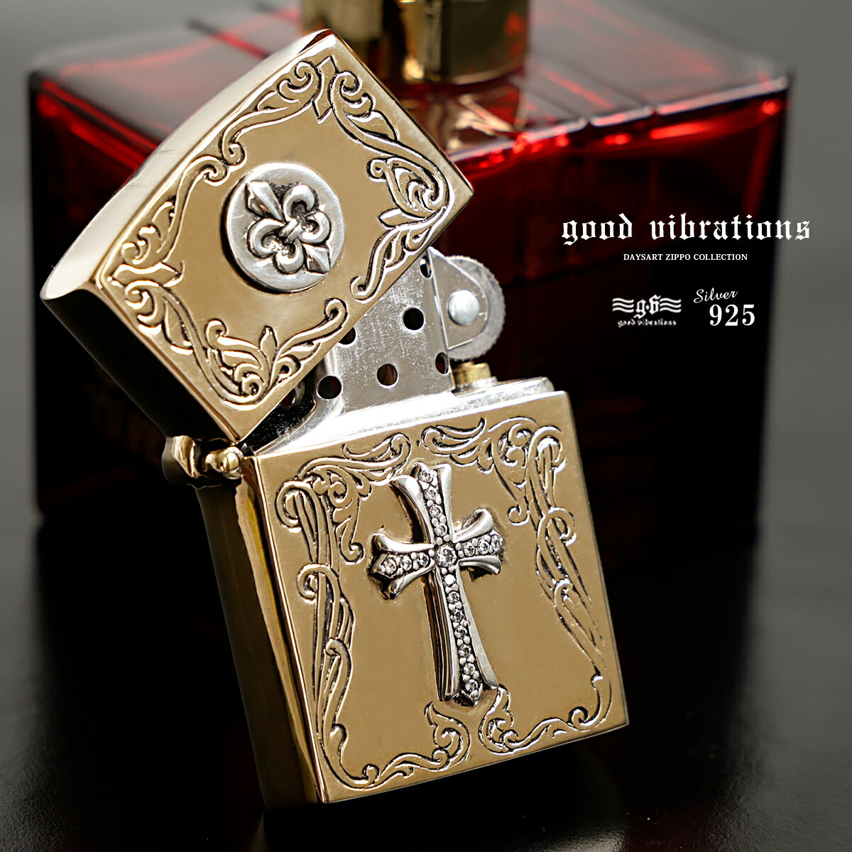 楽天市場】zippo 十字架の通販