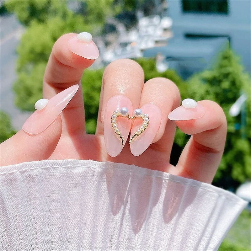 3dネイルパーツ ネイル ハート Amazon.co.jp: ネイルパーツ ハート