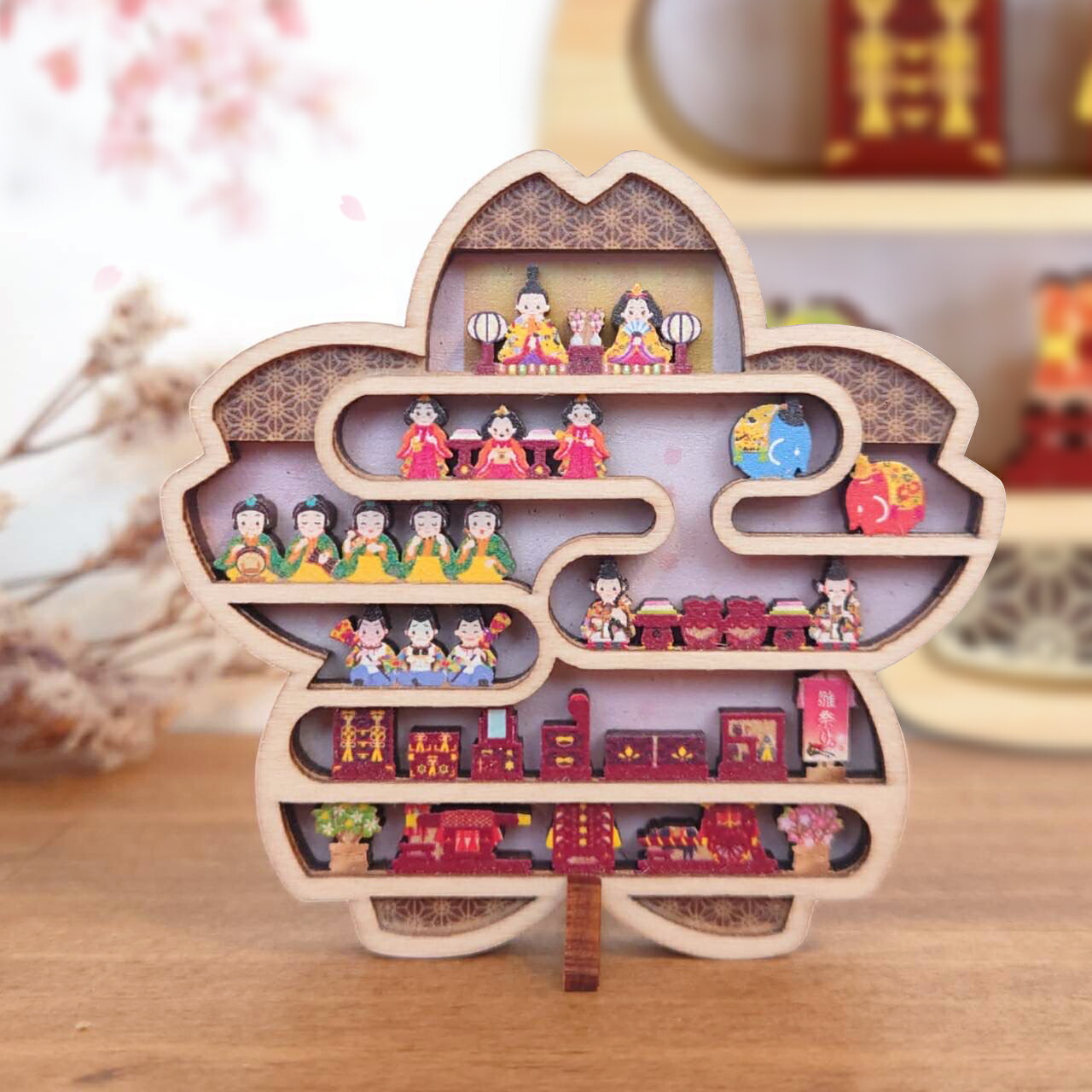 楽天市場】【ひな祭りのブローチちゃんSAKURA咲く】ナインディ— nine-D