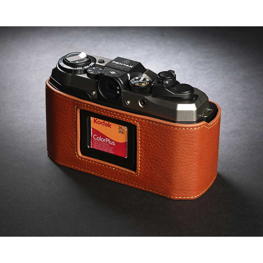 楽天市場】PENTAX 17 専用 レザー ケース Volcano ボルケーノ TP