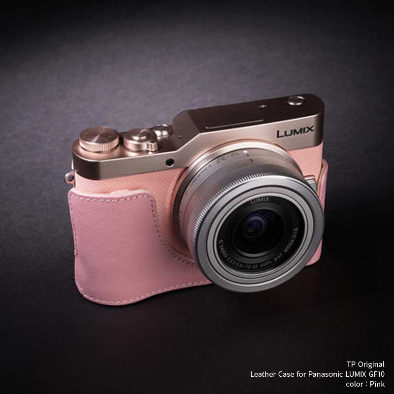楽天市場】Panasonic LUMIX GF10 用 レザー ケース Pink ピンク TP