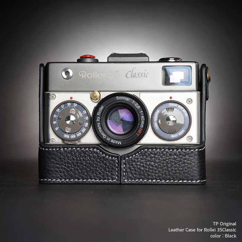 楽天市場】Rollei 35Classic / 35Royal 用 レザー ケース Black