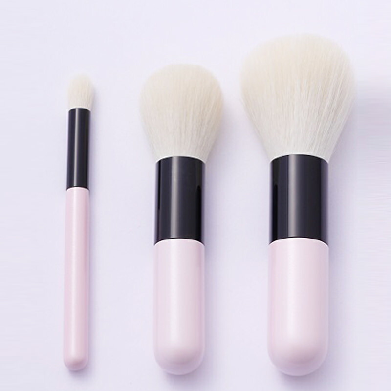 楽天市場】高級化粧筆 古羊毛 なでしこパールピンク 3本セット