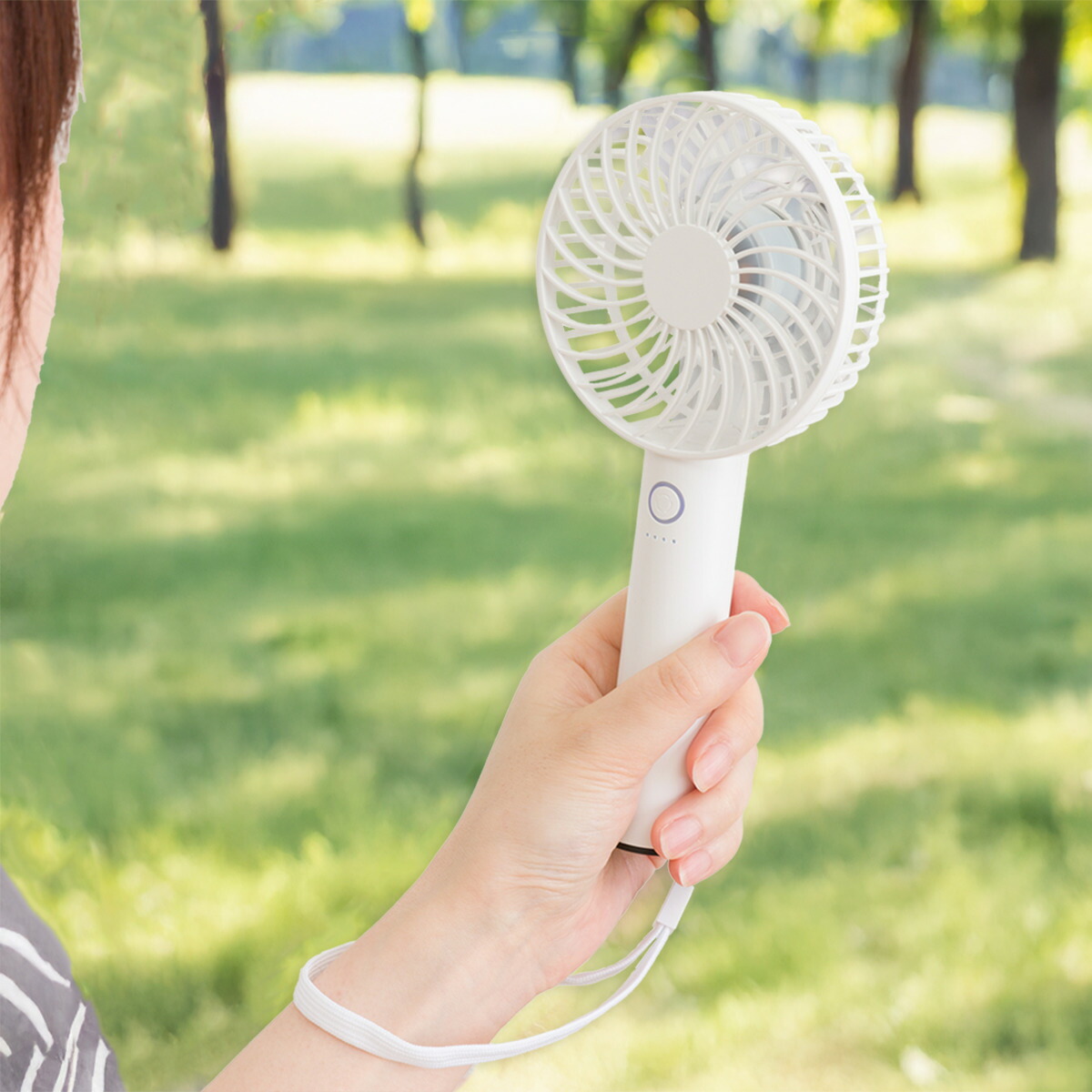 楽天市場】充電式ハンディファン (HF317NG) ニトリ 【玄関先迄納品