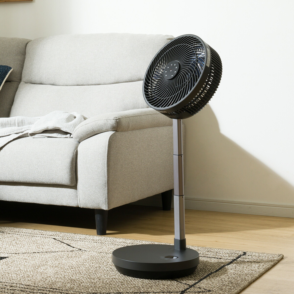 楽天市場】DCタイプ コードレスコンパクト収納扇風機 (25cm FD03NG