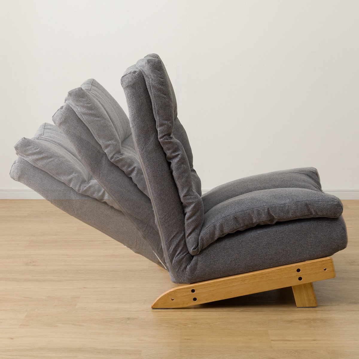 楽天市場】リクライナーソファ(KJ-1 GY/NA 左レバー)【玄関先迄納品