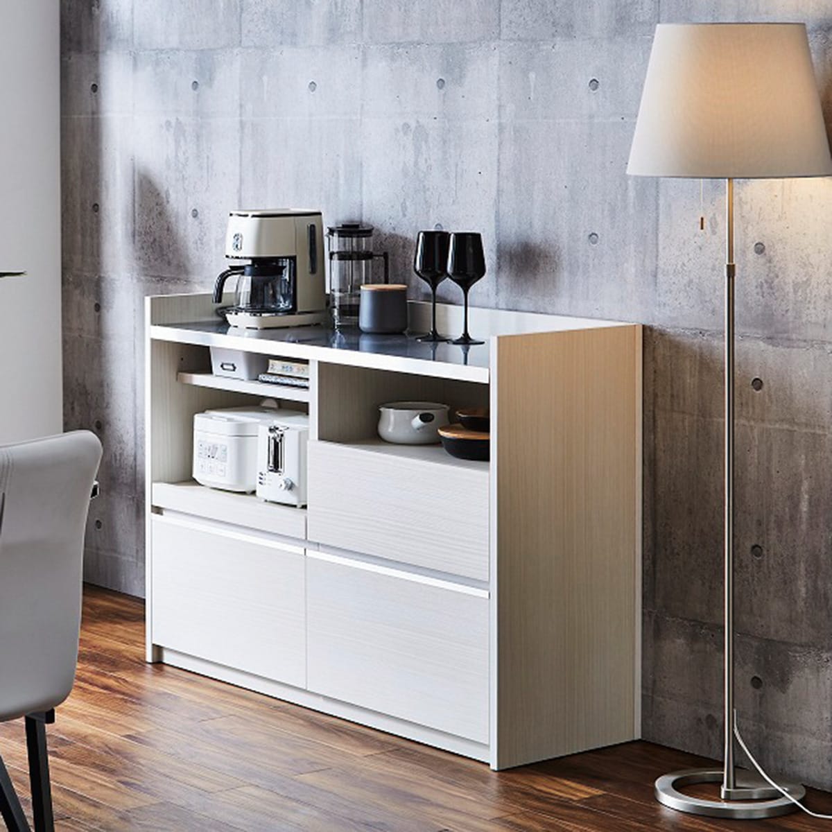 楽天市場】両面使える間仕切りカウンター （KM01CT120） ニトリ 【配送