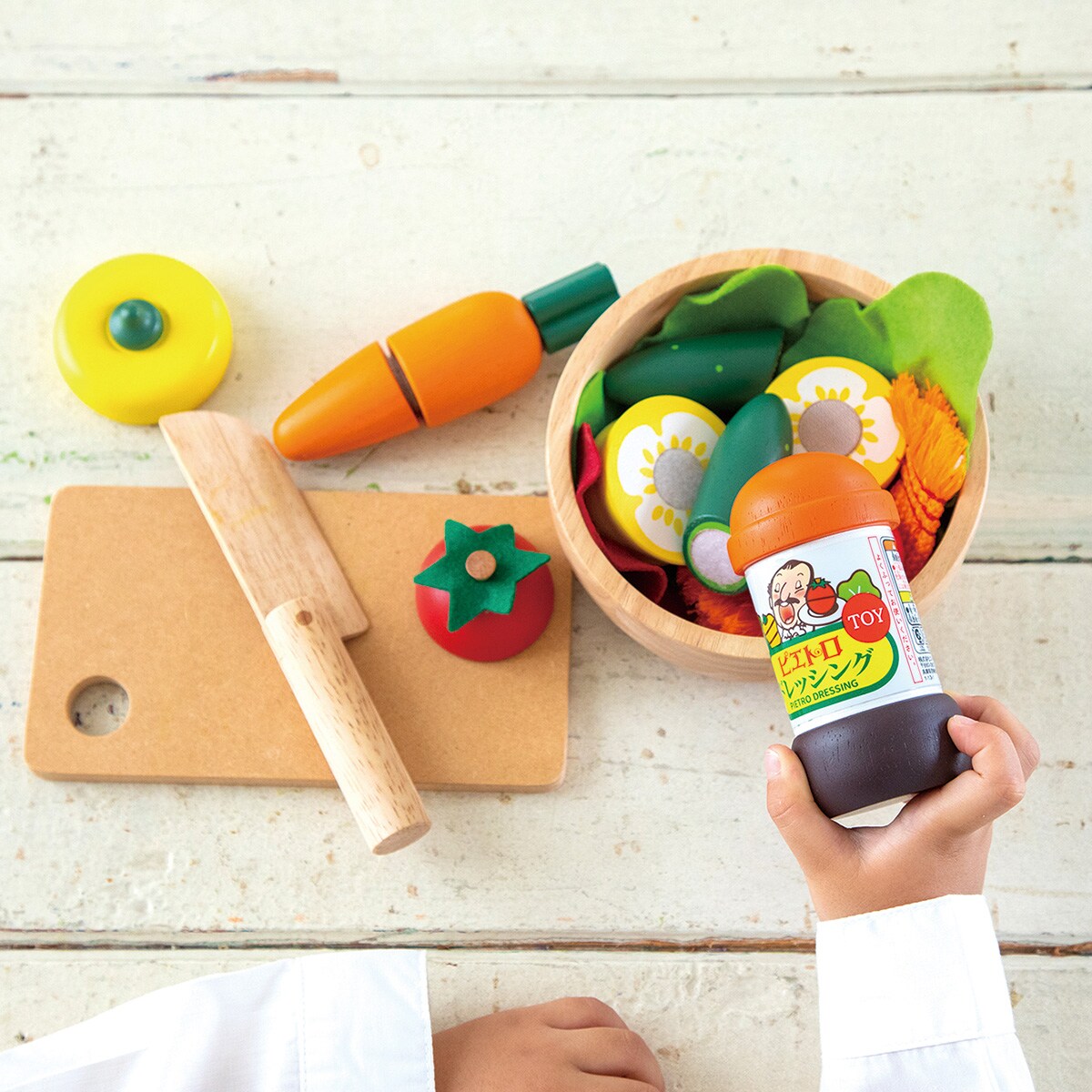 楽天市場】ままごと ピエトロドレッシング サラダセット ニトリ : ニトリ