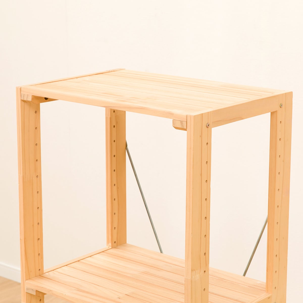 楽天市場】[幅42.5cm]パインラック マンクス4330 (3段) ニトリ 【玄関