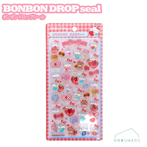 楽天市場】BONBON DROPシール ボンボンドロップシール ハローキティ赤