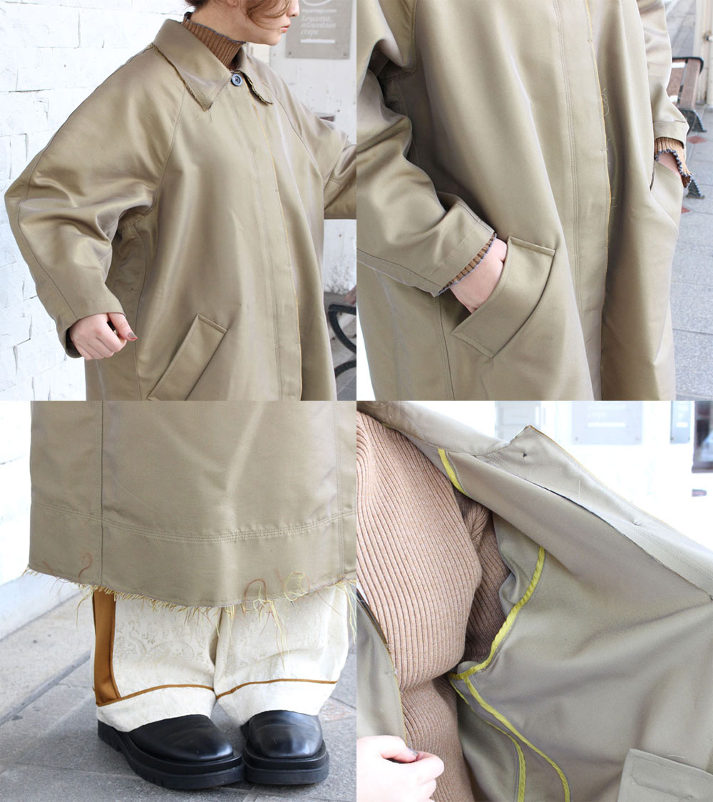 楽天市場】【s30】トゥデイフル TODAYFUL サテンツイルコート Satin