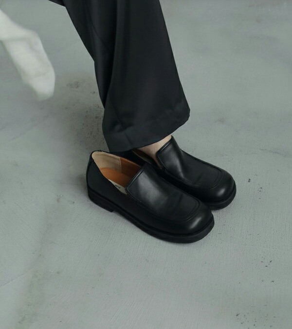 楽天市場】アンヌーク anuke エコレザーローファー Ecoleather Loafers