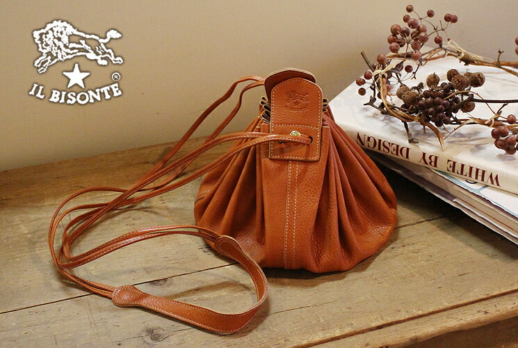 楽天市場】イルビゾンテ バッグ ショルダーバッグ レザー巾着