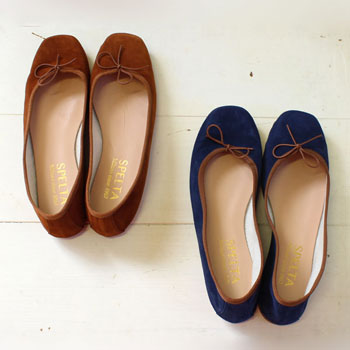 楽天市場】【s20】スペルタ SPELTA スエードバレエシューズ（SOFIA