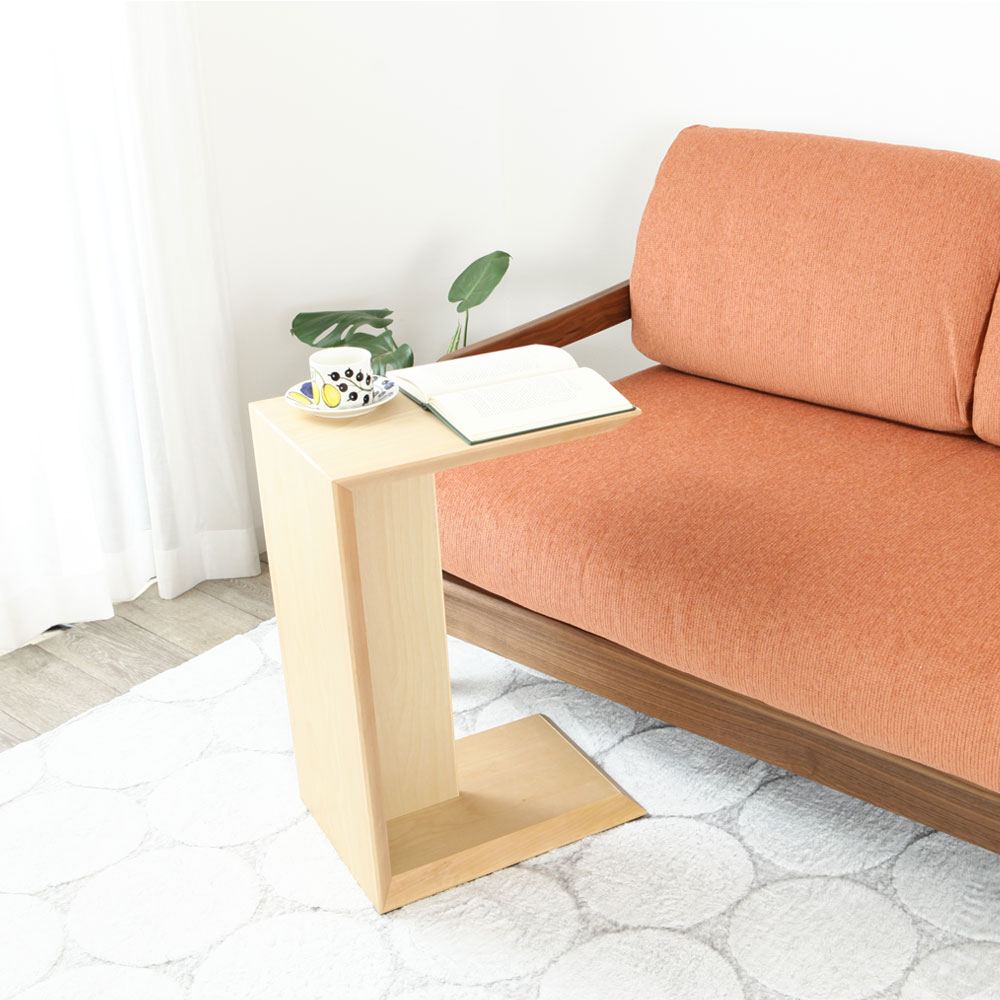 楽天市場】ソファ サイドテーブル 差し込み 木製 ソファー 横 【 Floyd