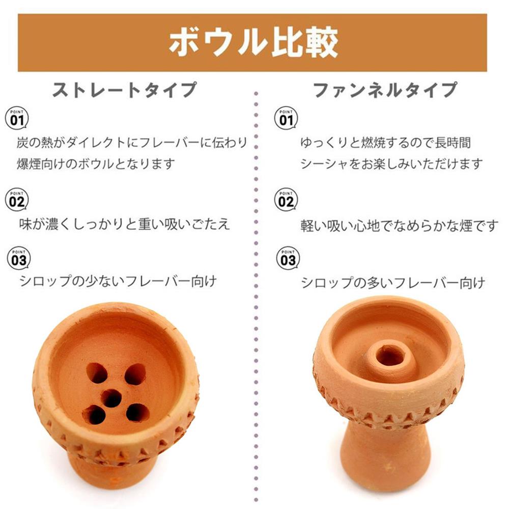 楽天市場】シーシャ 素焼き ボウル ハガル クレイトップ シーシャ