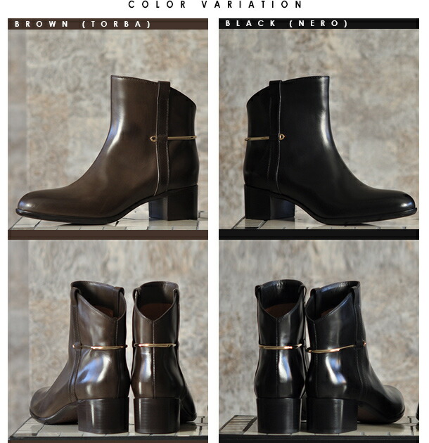 楽天市場】22cmのみ イタリア製 ショートブーツ サルトル ブーツ