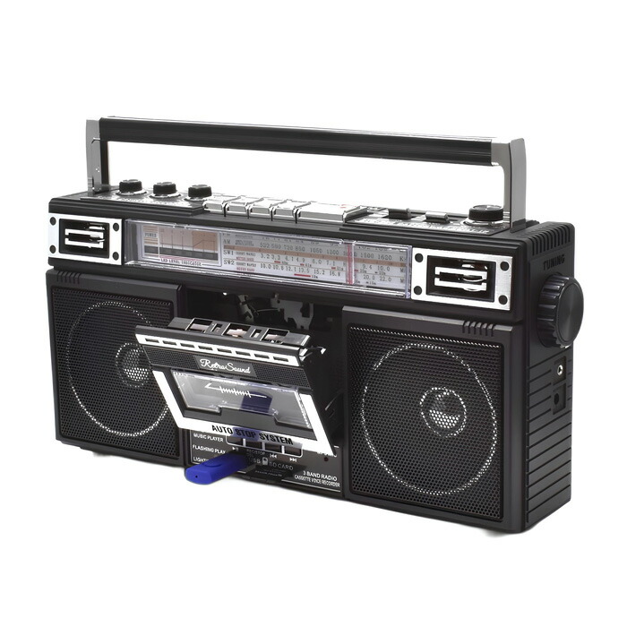 楽天市場】レトロなラジカセ【クマザキエイム RTR-S66 レトロサウンド