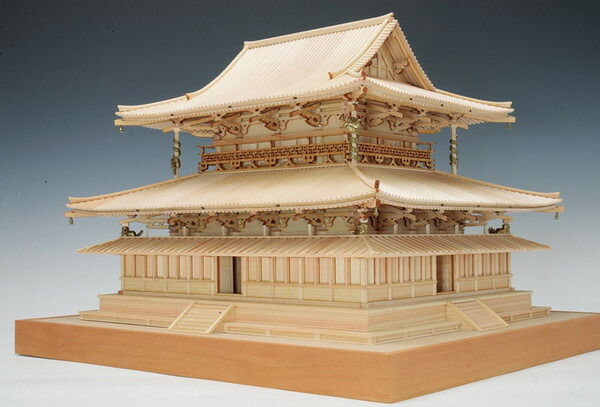 ウッディジョー 1/75 木製模型 法隆寺 金堂 (模型) 価格比較 - 価格.com