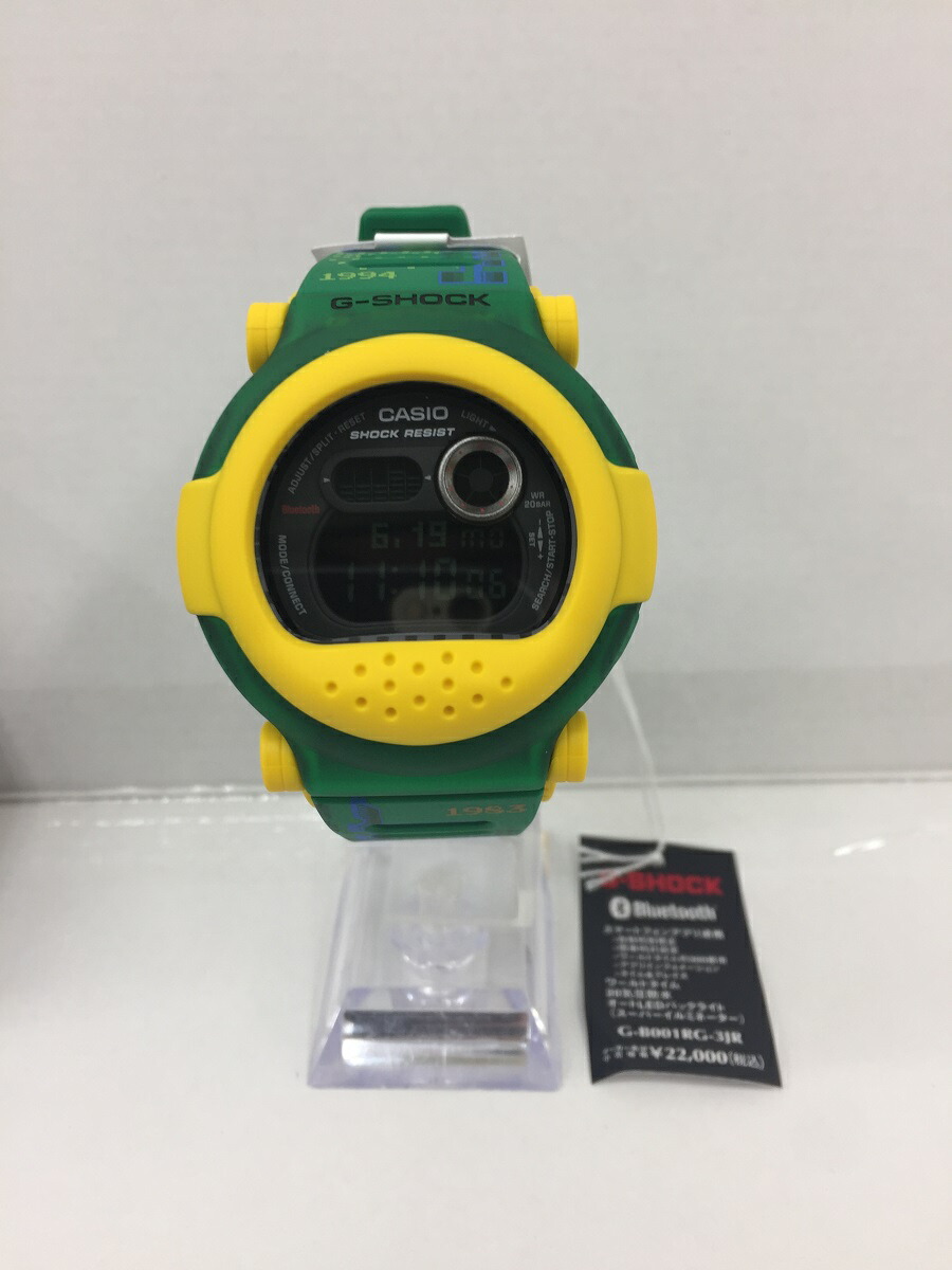 楽天市場】【送料無料】CASIO G-SHOCK G-B001RG-3JR【新古品】【003