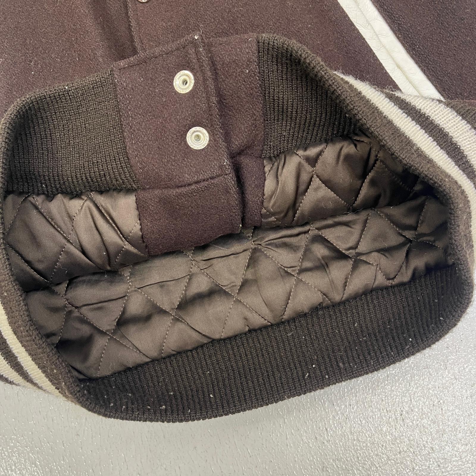 楽天市場】【中古】STUSSY | ステューシー 25周年 スタジャン ブラウン