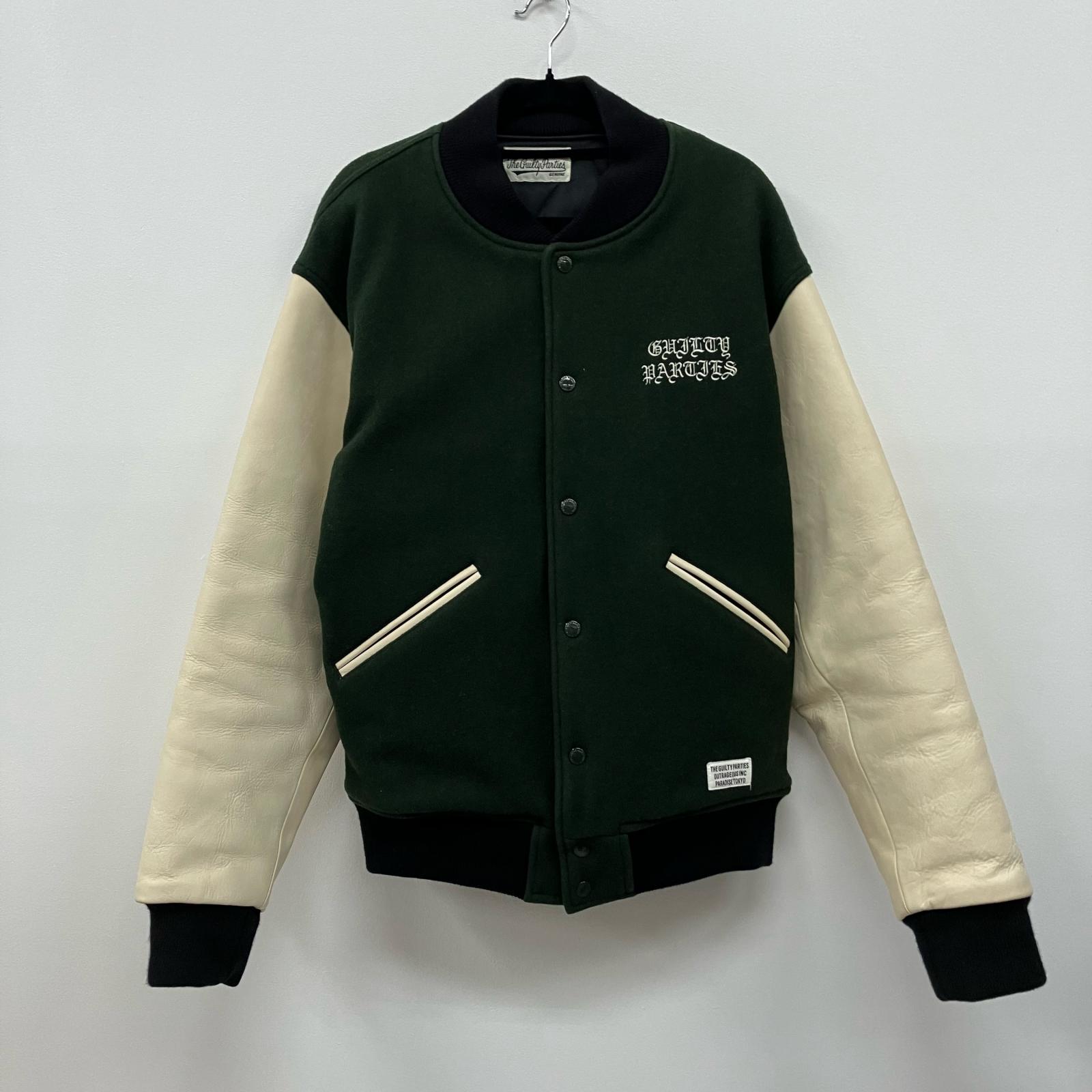 楽天市場】【中古】WACKOMARIA | ワコマリア LEATHER VARSITY JACKET