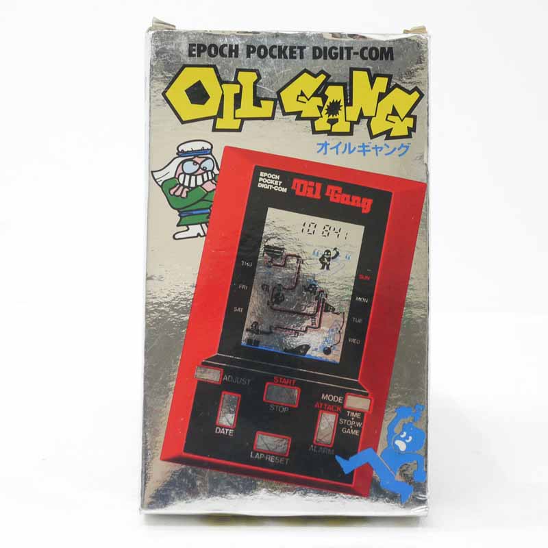 稼働品】コレクションに1982年オイルギャング エポック社 ゲーム