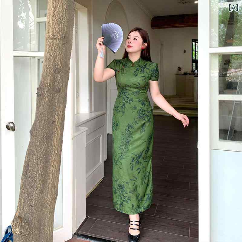 楽天市場】ぽっちゃり ワンピース レディース ファッション 上品 花