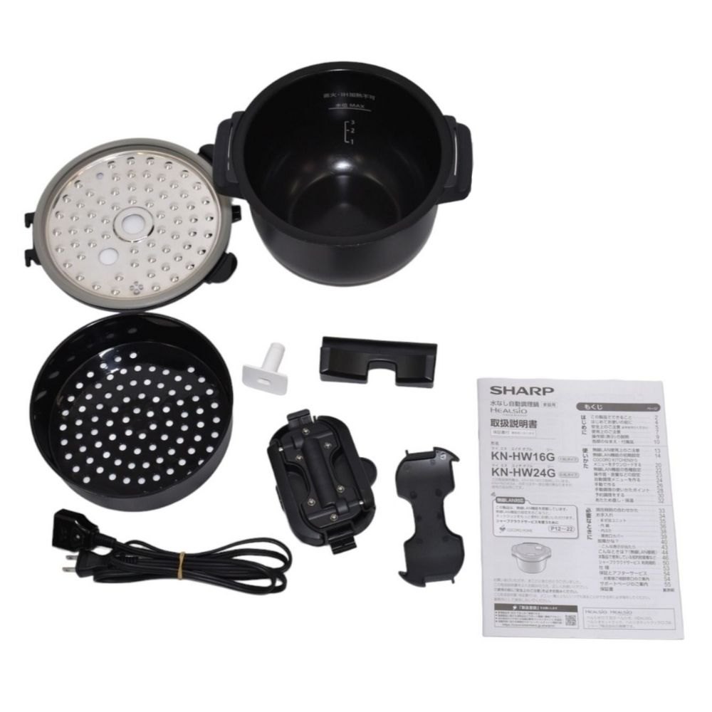 楽天市場】シャープ 水なし自動調理鍋 ヘルシオ ホットクック KN-HW16G
