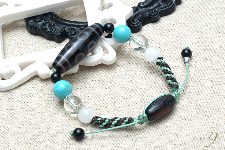 楽天市場】【不運を寄せ付けない！ 〜八眼天珠 天珠 ブレスレット