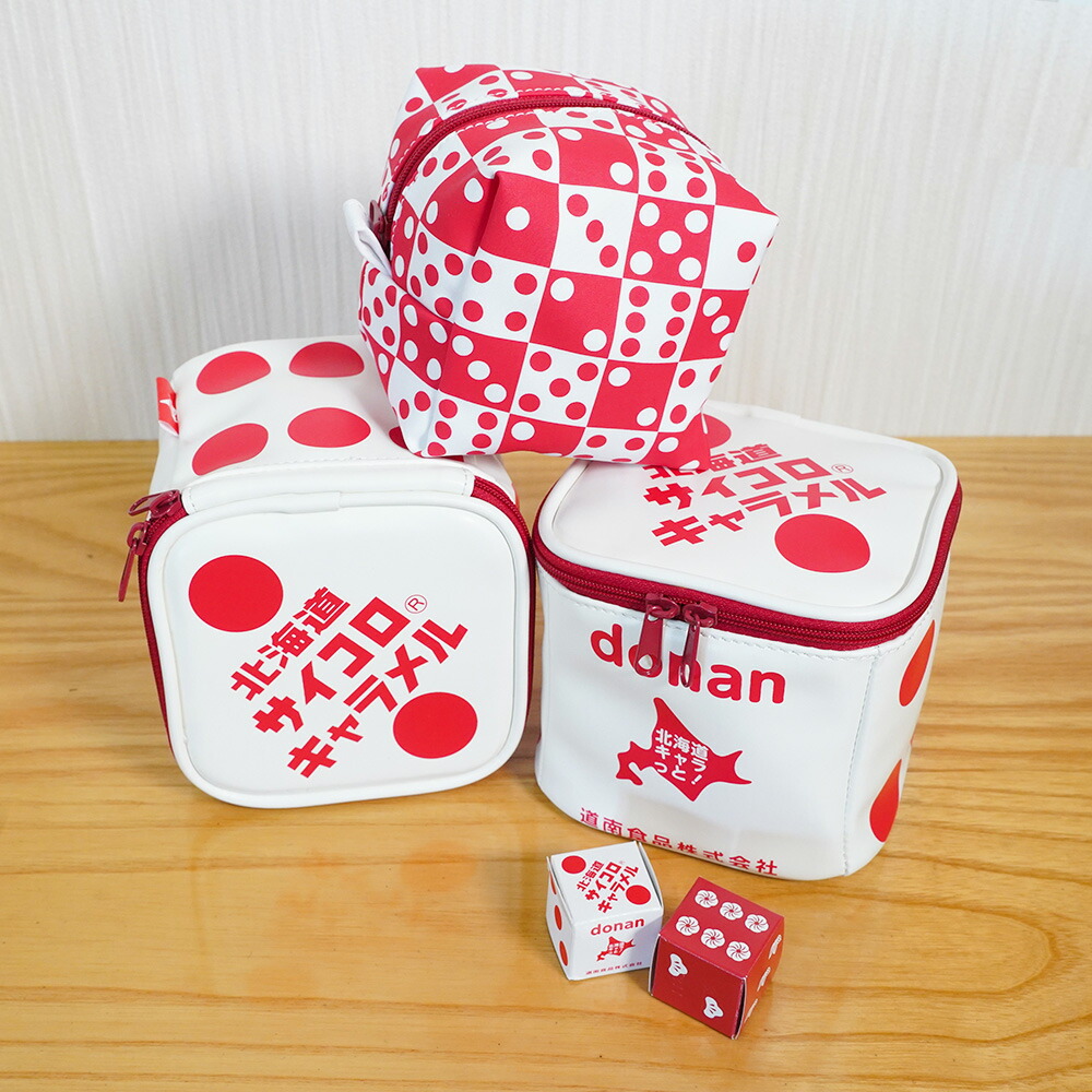 未開封】キティ&meijiコラボ サイコロキャラメル ファスナーマスコット