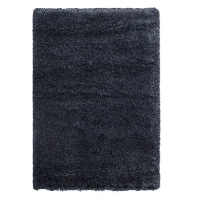 楽天市場】IKEA イケア VOLLERSLEV ラグ パイル長, ダークブルー
