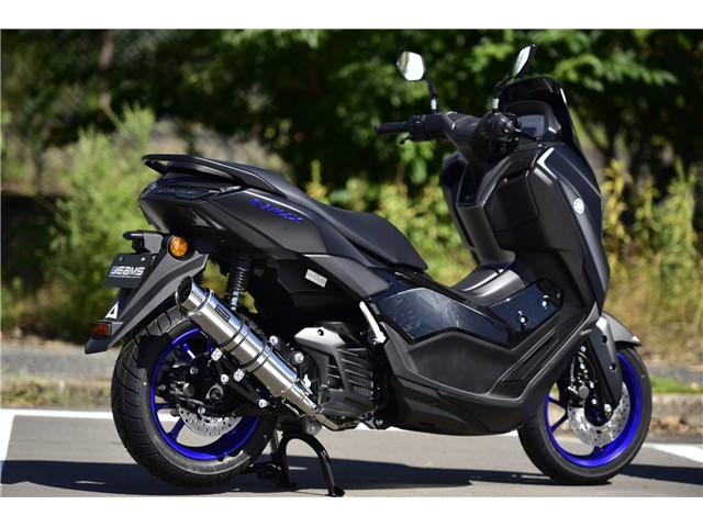 楽天市場】N-MAX125(8BJ-SEL1J) マフラー BEAMS ビームス R-EVO2 ｽﾃﾝﾚｽ