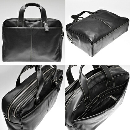 楽天市場】コーチ メンズ バッグ COACH MENS レザー ブリーフケース 本