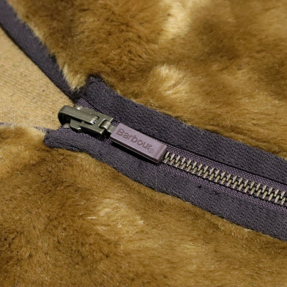 楽天市場】Barbour(バブアー)フロントジップ ファー ライナー ベスト