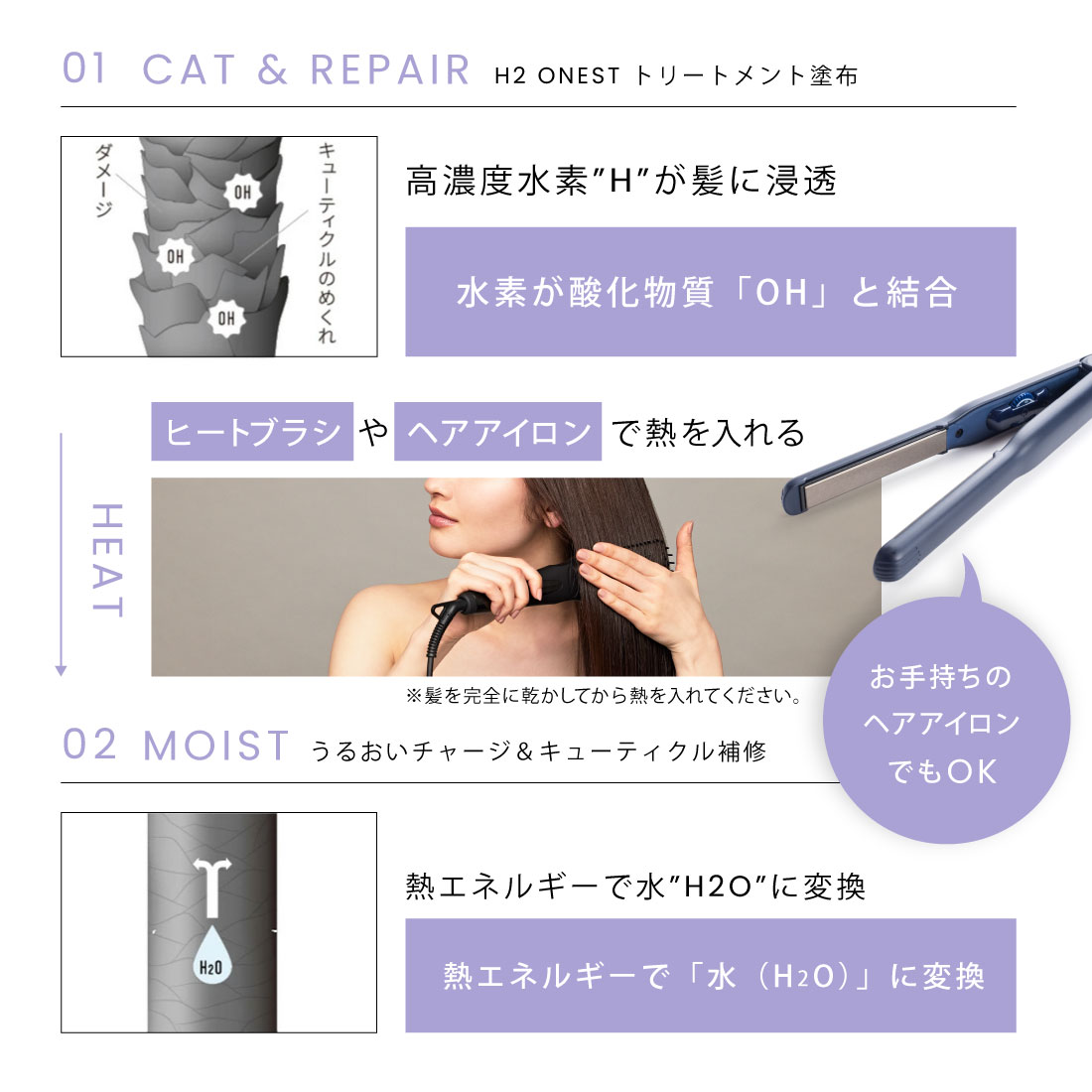 楽天市場】H2 ONEST オネスト 水素パウダー (8包入) 単品