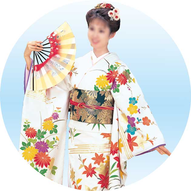 楽天市場】踊り 着物 裾引き振袖 御守殿 仕立上がり 大衆 演劇 日本