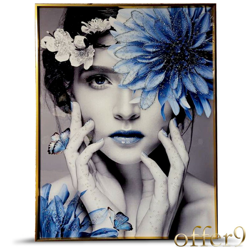 楽天市場】アートパネル クリスタル アート 水晶絵 インテリアフレーム