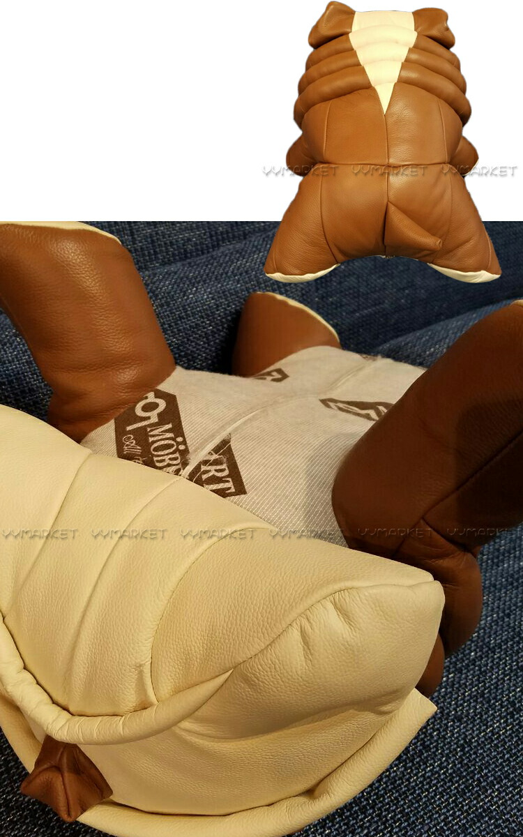 楽天市場】【1点もの】本革ブルドッグ レザーマスコット 総革